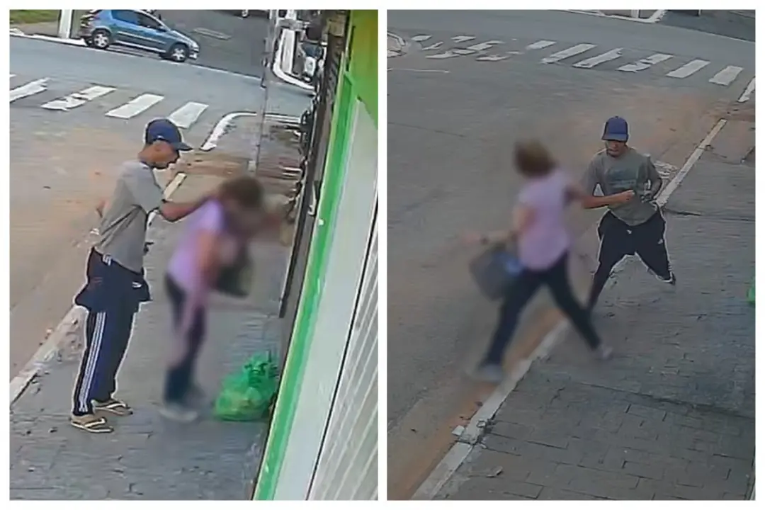 No Jaçanã, em São Paulo, um homem arrancou uma corrente de ouro de uma mulher que chegava em casa e a derrubou no chão.…
