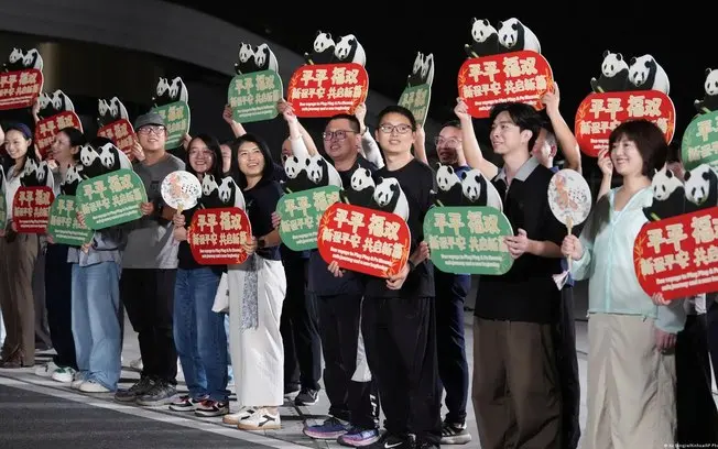 China enviou dois pandas para Atlanta por dez anos. A demonstração de amizade entre os países usa o animal como trunfo …