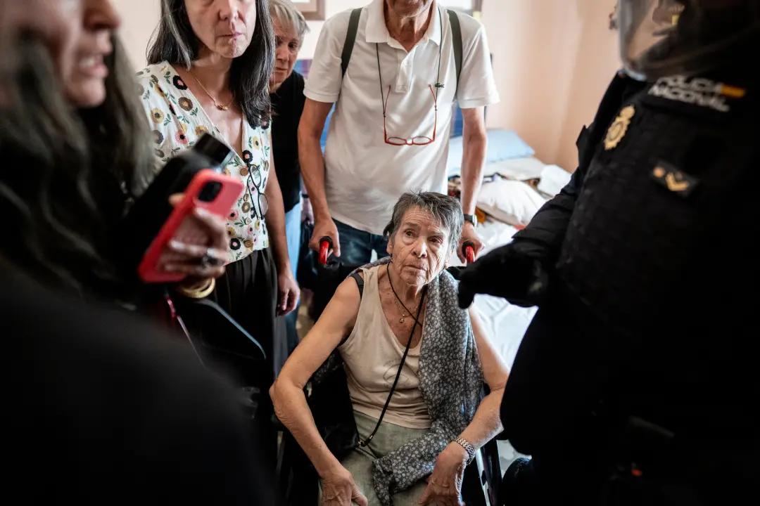 Urbagestión conseguiu expulsar Maricarmen, que morava no mesmo piso desde 1956, com apoio da polícia e da magistrada El…