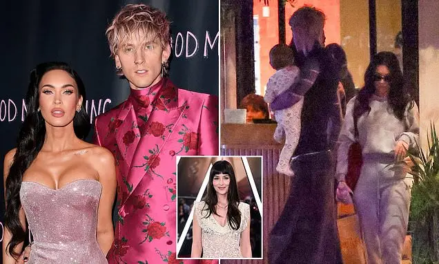 Machine Gun Kelly e Megan Fox focam na filha Saga, de 17 meses, após mais de um ano sem romance. Parece que o foco agor…