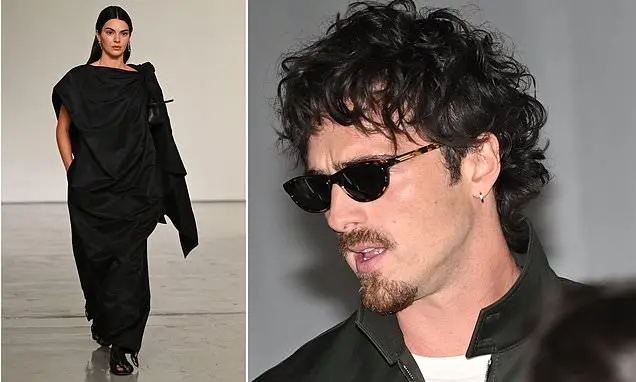 Jacob Elordi observou Kendall Jenner na passarela da Bottega Veneta, depois de semanas sem aparições juntos desde agost…
