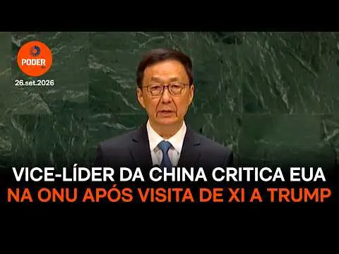 Han Zheng, vice-presidente chinês, pediu na Assembleia Geral da ONU o fim do bloqueio a Cuba e o respeito à soberania d…