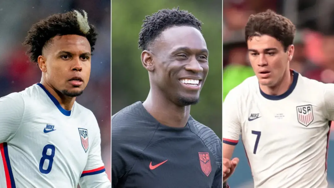 Cavan Sullivan, com 16 anos, foi o jogador que teve destaque na estreia internacional com os Estados Unidos contra o Pe…