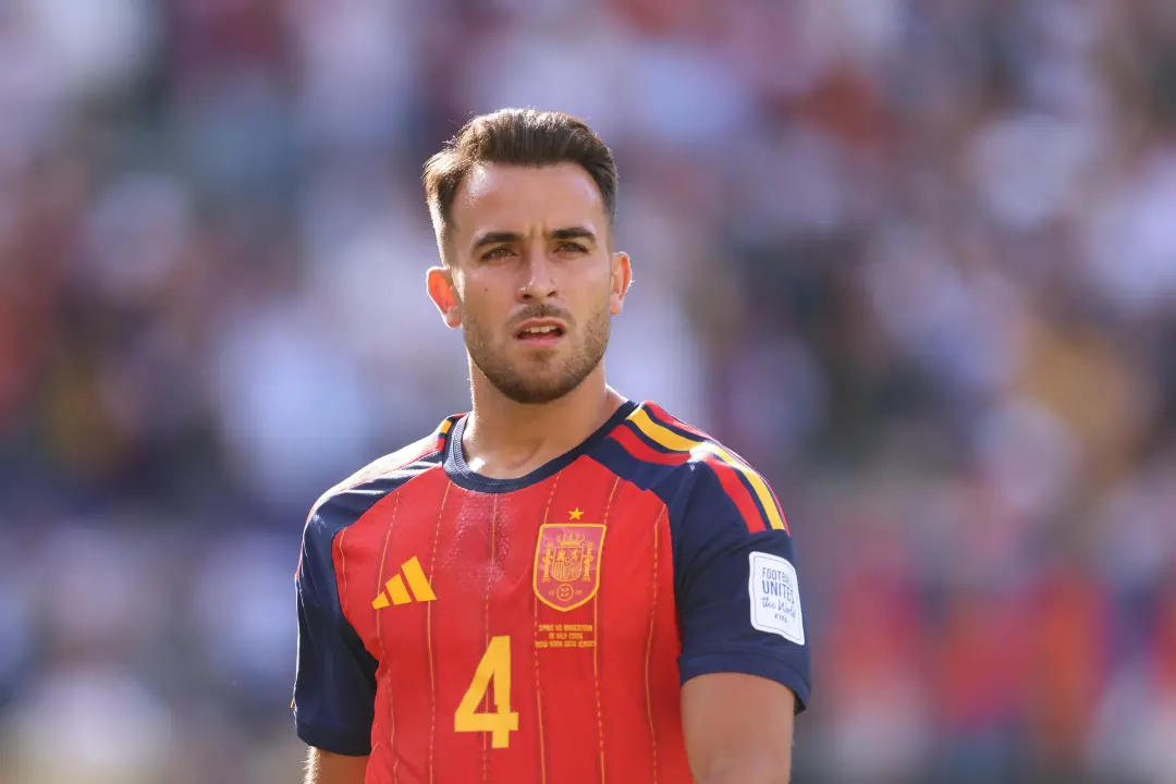 Eric Garcia, zagueiro do Barcelona, foi dispensado antes do jogo contra a Inglaterra na Liga das Nações por desconforto…