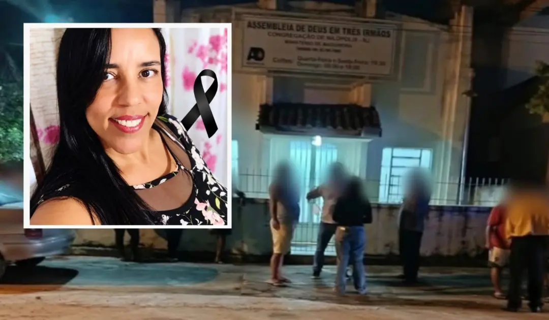 Mulher foi morta por tiro na cabeça durante um culto em Cambuci. A polícia prendeu o ex-companheiro dela. É muito sério…