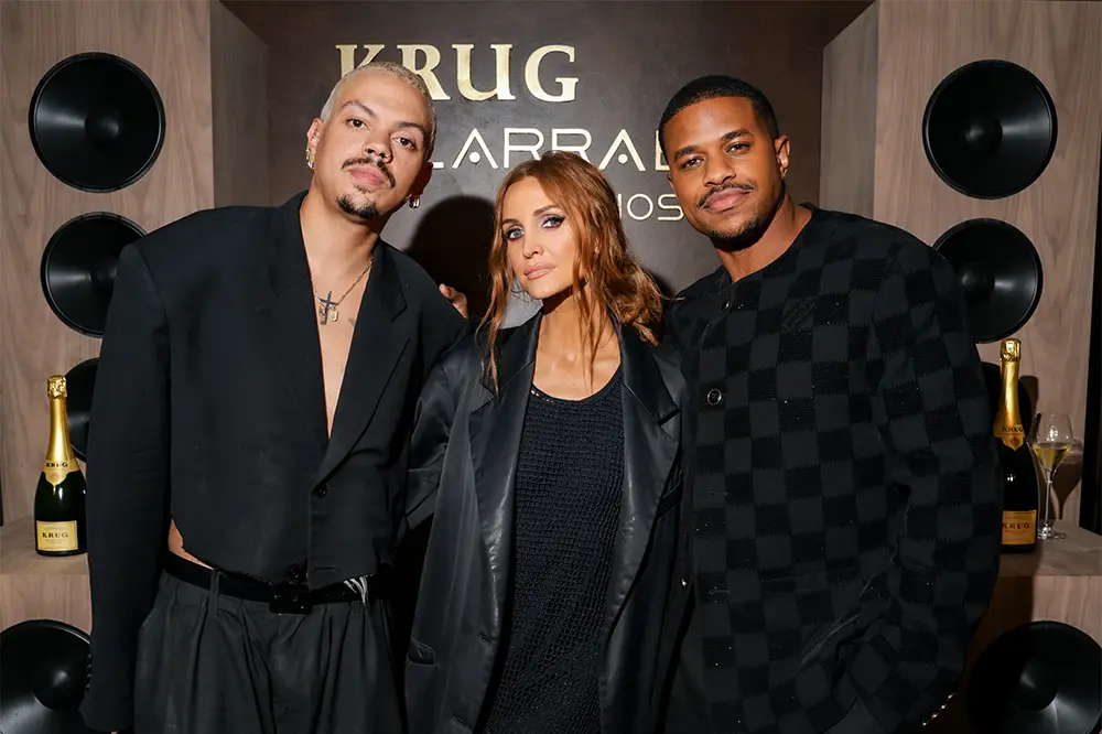 Krug vai fazer uma experiência de três noites com champanhe e música ao vivo no Larrabee Studios em Los Angeles. A uniã…