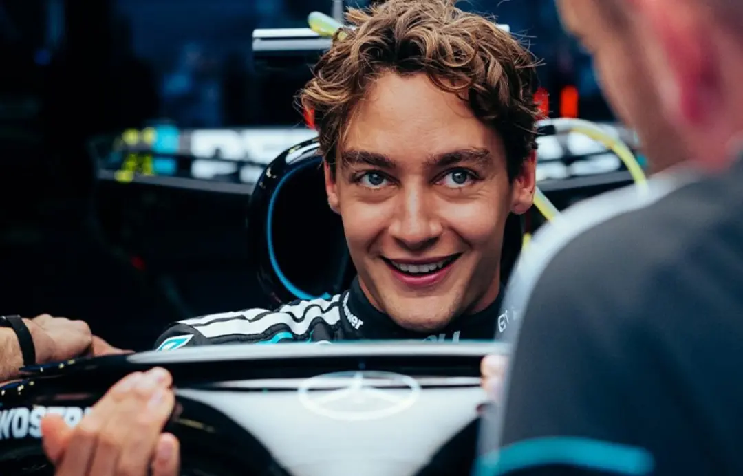 George Russell venceu o Grande Prêmio do Azerbaijão, sua terceira vitória em 2026. A prova teve abandono de seis piloto…