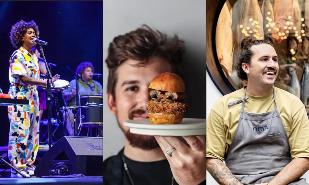 Chefs de Koral e Ocyá vão ensinar receitas no Rio Gastronomia, no Jockey Club Brasileiro, na Gávea, neste sábado. É uma…