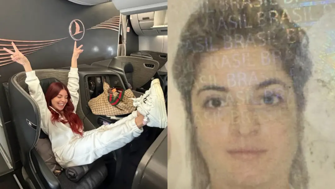 Gkay foi barrada em um país estrangeiro por causa da foto antiga do passaporte que não condiz com sua aparência atual. …