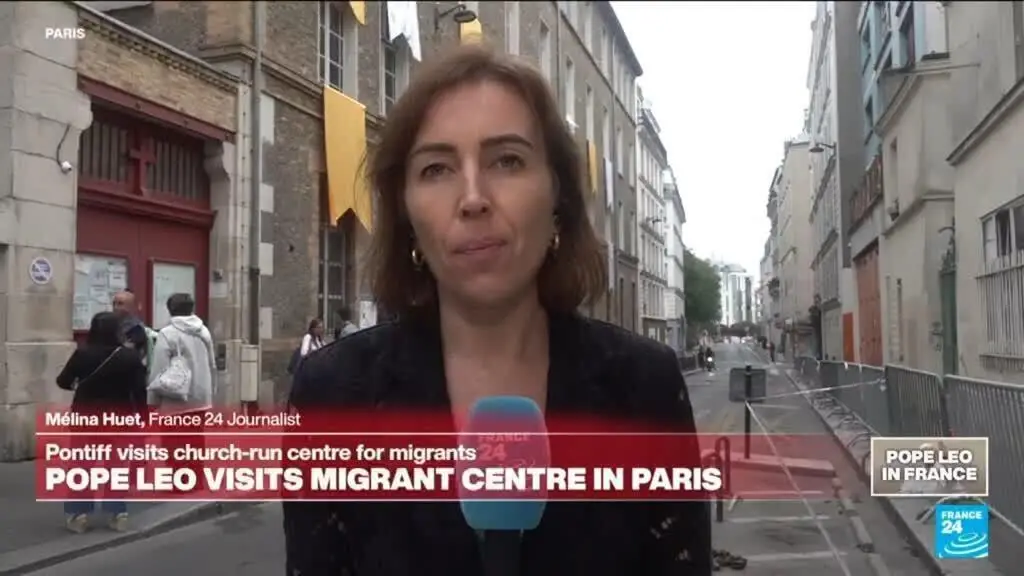 Pope Leo XIV visitou a França e encontrou migrantes e pessoas marginalizadas. É importante ver essas interações, pois m…