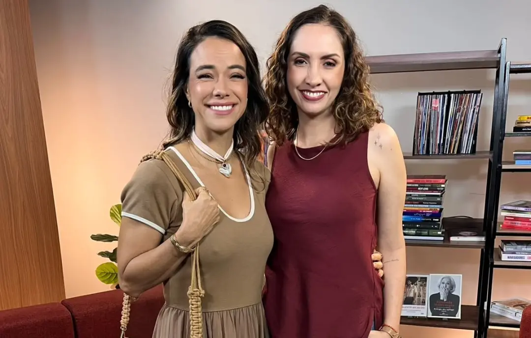 Miá Mello, atriz, participou do programa Livro Aberto e falou sobre a escrita de Valérie Perrin, autora de Os Esquecido…