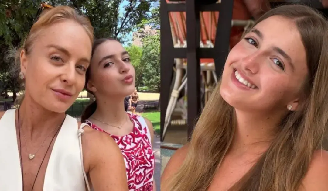 Angélica parabenizou Eva Huck pelos 14 anos, falando que ela foi tão desejada. É legal ver a família se mostrando prese…