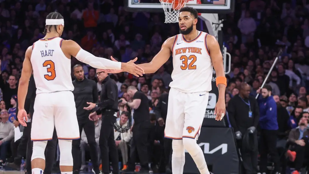 Knicks começam o treino do acampamento com talks de extensão com Karl-Anthony Towns, Josh Hart e Miles McBride. As conv…