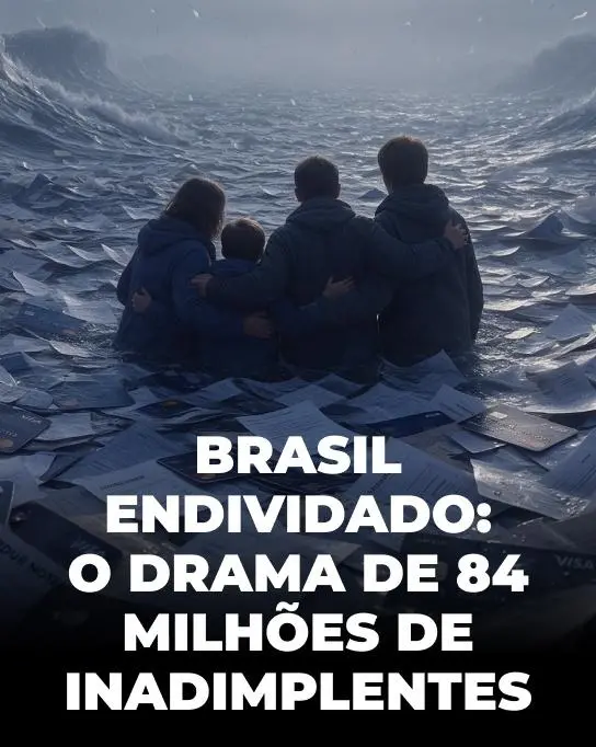 84 milhões de pessoas no Brasil estão na situação de inadimplência. É um número grande que mostra a fragilidade de quem…
