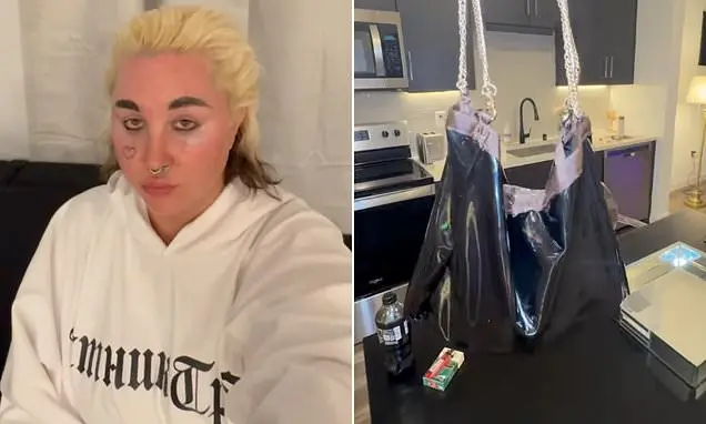 Amanda Bynes postou uma bolsa preta com detalhes rosa chamada goth bagg. O preço dela gerou comparações negativas de fã…