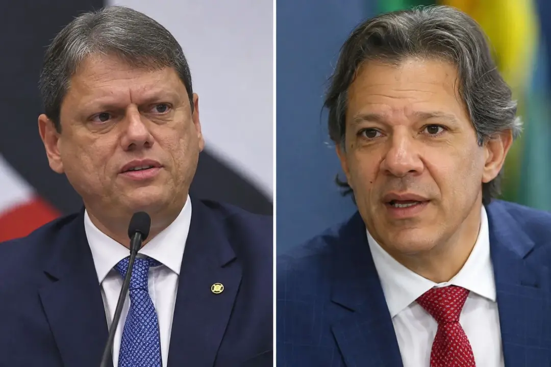 50% das intenções de voto totais para Tarcísio contra Haddad no primeiro turno, segundo o Datafolha. Essa vantagem most…
