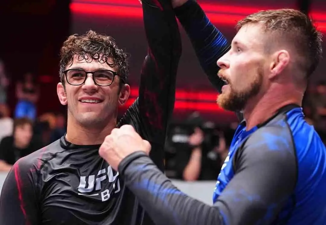 Mikey Musumeci venceu o Bryce Mitchell na luta principal do UFC BJJ em Las Vegas. Ele demonstrou a transição para o MMA…