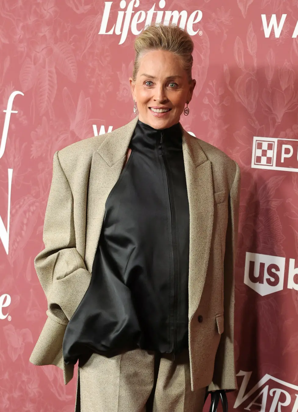 Sharon Stone falou sobre ter passado da fase de simbolo sexual no evento da Variety no Hotel Beverly Hills em Los Angel…