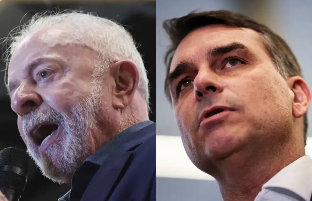 45% de rejeição para Lula e Flávio no levantamento Datafolha. O cenário polarizado confirma que o eleitorado tá dividid…