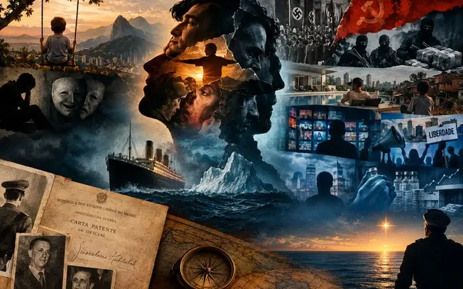 Titanic a caminho do naufrágio, é o que vejo quando os extremos se encontram na sociedade. No hibridismo mais sombrio, …