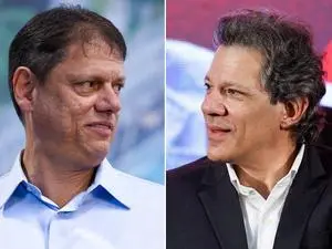 Tarcísio tem 50% e Haddad 30% para o Governo de SP, segundo dados. Isso mostra como a disputa regional tá bem acirrada …