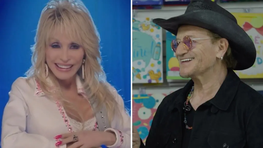 Bono disse que nem consegue ouvir a voz de Dolly Parton na faixa Torn, que encerra o álbum Carnaval de Luz do U2. Ela g…