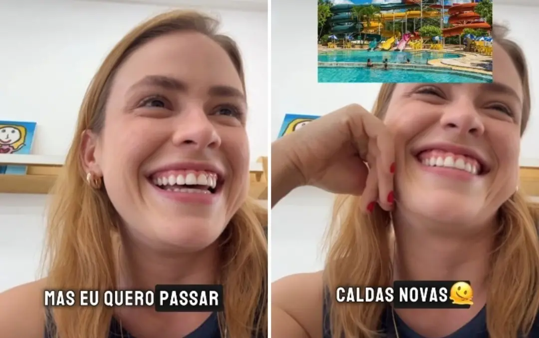 Caldas Novas, o destino de infância, vence Paris no aniversário de uma criança. É interessante como a tradição familiar…