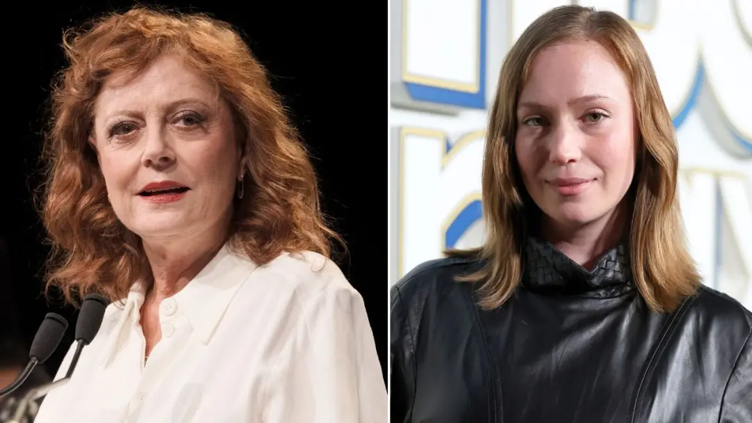 Duas artistas, Hannah Einbinder e Susan Sarandon, foram presas em Nova York durante uma manifestação pró Palestina na f…