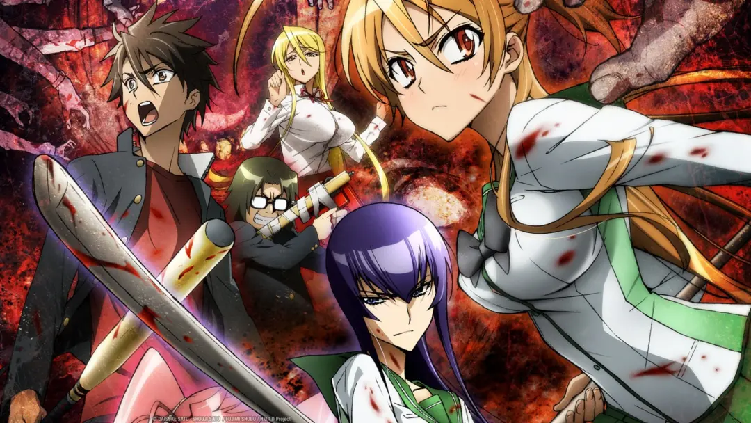 Highschool of the Dead, um anime de zumbis dos anos 2010, não vai ter sequência. A série, baseada no mangá, tinha cenas…