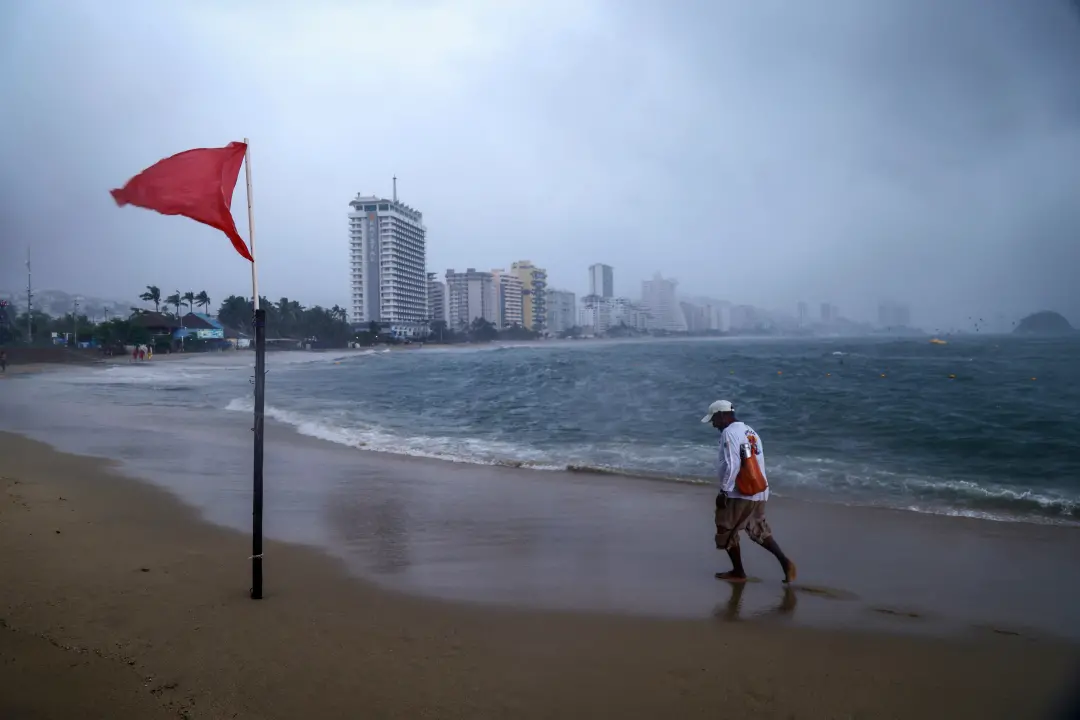 Huracán Polo atingiu categoria 5, com ventos de 260 km por hora, perto de Zihuatanejo, em Guerrero. É preocupante ver a…