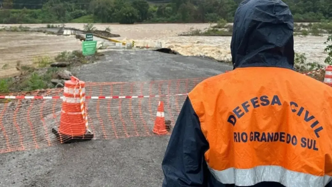 São Marcos, no Rio Grande do Sul, teve a retirada preventiva de moradores de 60 edificações perto da barragem Arroio Sã…