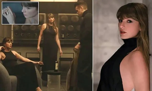 Swift falou sobre um triângulo amoroso com Dakota Johnson e Colin Farrell durante o video Patient Zero na CBS Mornings …