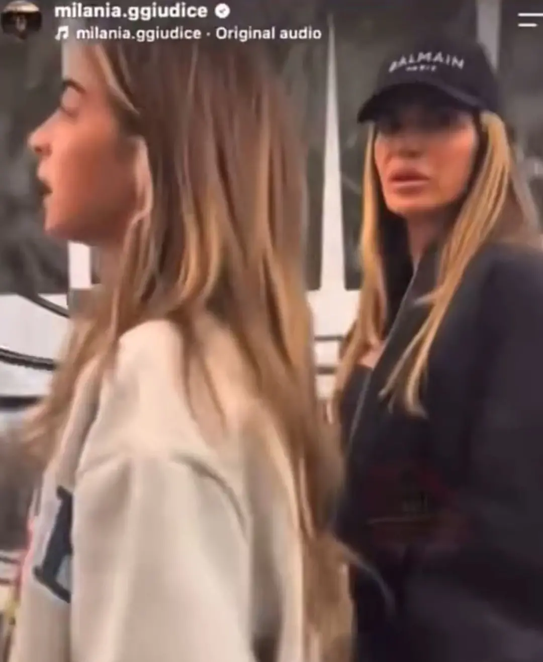 Milania Giudice teve uma discussão acalorada com Teresa e Gia em aeroporto, com policiais por perto. A situação mostra …