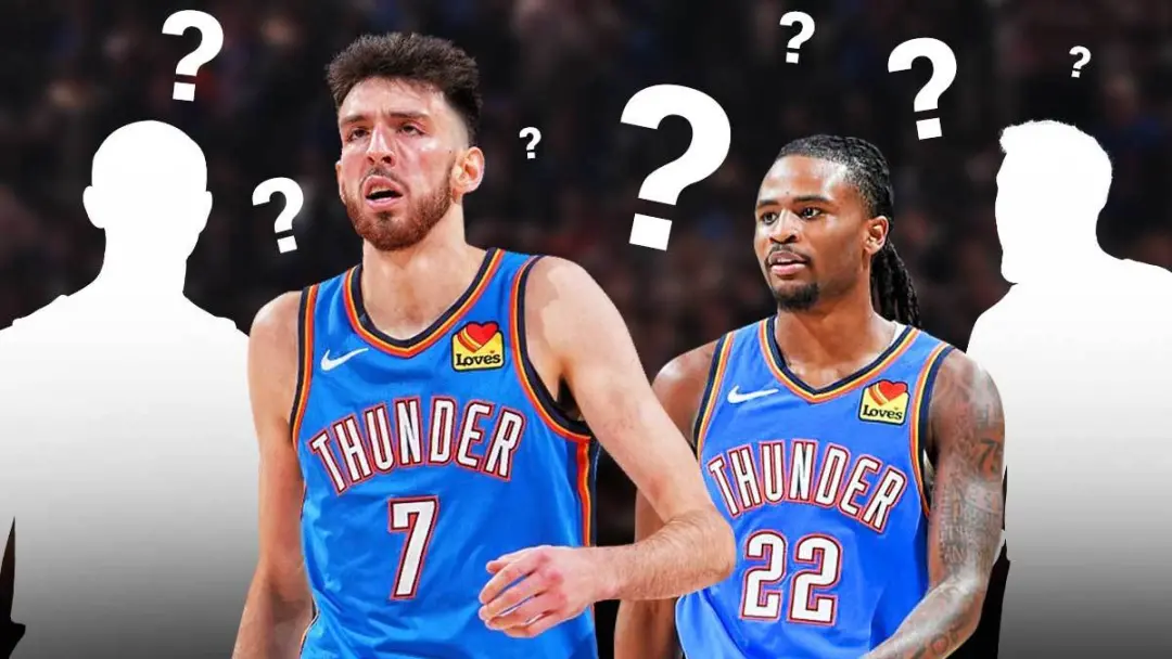 Quatro jogadores do Thunder estão em posições de possível troca para o acampamento de treinos de 2026-27. A realidade d…