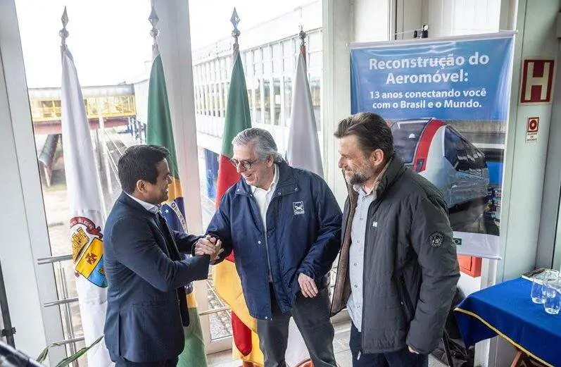 Aeromóvel em Porto Alegre vai ser reconstruído com um aporte de R$ 40 milhões do Novo PAC. Essa reforma completa é nece…