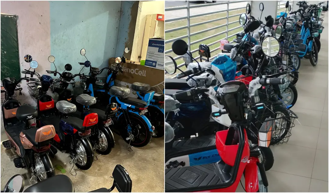 14 bicicletas elétricas e peças foram apreendidas na zona Oeste de Boa Vista. O material chegou da Guiana sem nota fisc…