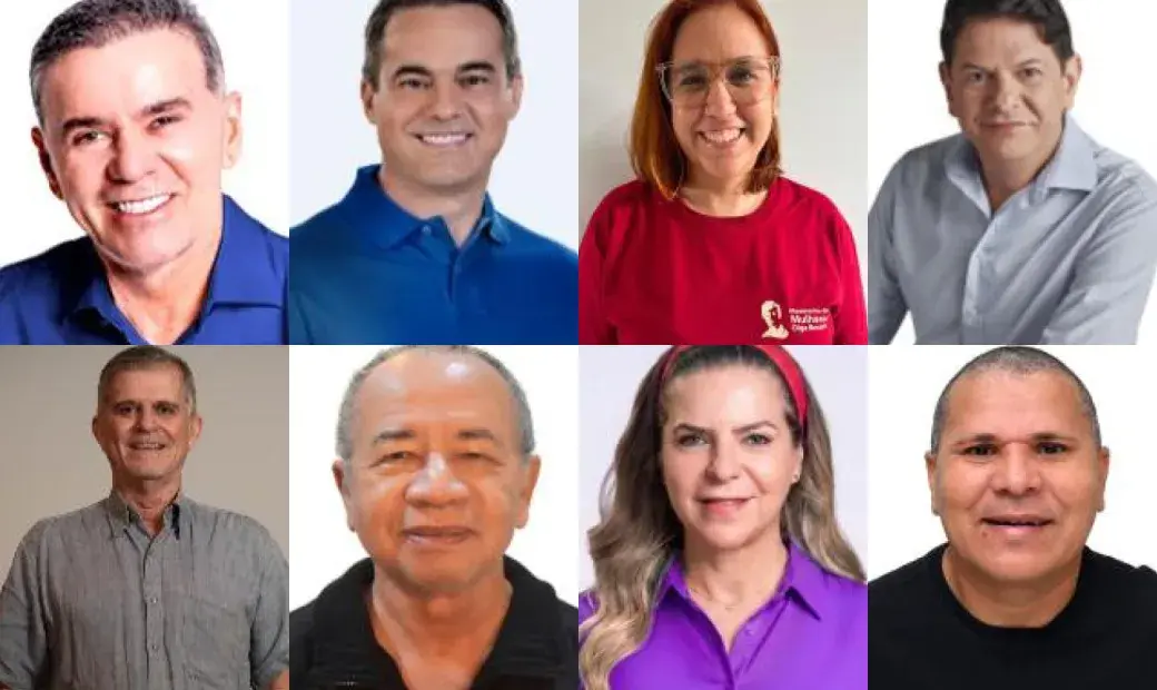 Oito nomes disputam as duas cadeiras do Senado no Ceara para 2026. A pesquisa mostra Capitão Wagner e Cid Gomes empatad…