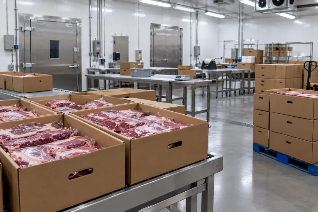 167,639 libras de carne crua de porco, boi e cabra estão sendo recolhidas pois foram distribuídas sem inspeção federal …