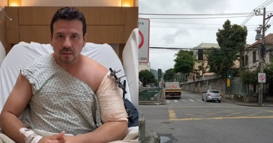 Harold Benjamin Aranibar, cirurgião vascular, foi baleado no ombro na Zona Norte do Rio de Janeiro enquanto voltava de …