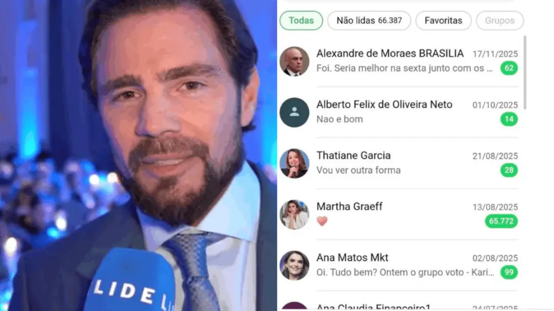 MasterWhats, site que simula WhatsApp de Daniel Vorcaro, voltou a funcionar depois de uma determinação judicial. Com ma…