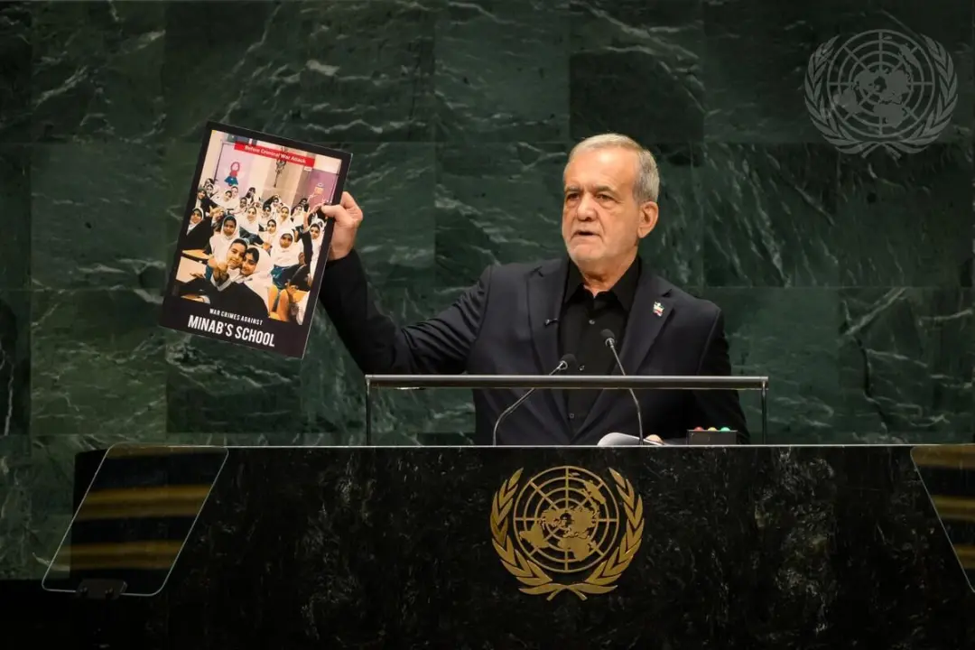 Presidente iraniano acusado Washington e Israel de violar direito internacional na ONU. O representante de Teerã mostro…