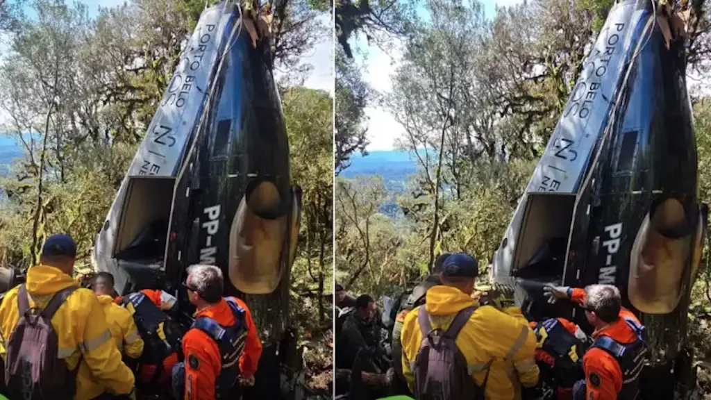 Cinco corpos foram liberados pelo IML de Florianópolis depois da queda de helicóptero em Santa Catarina. A investigação…