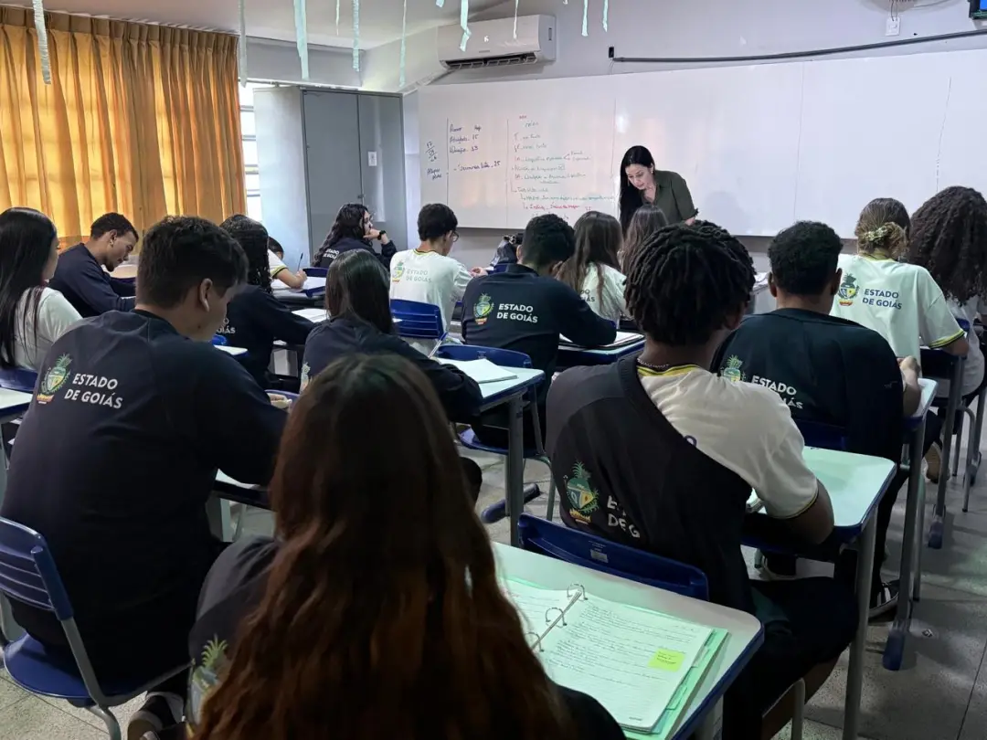 Cepi Pedro Xavier Teixeira, em Goiânia, teve alunos que saíram de 560 para 960 pontos com o apoio na Redação. Parece qu…