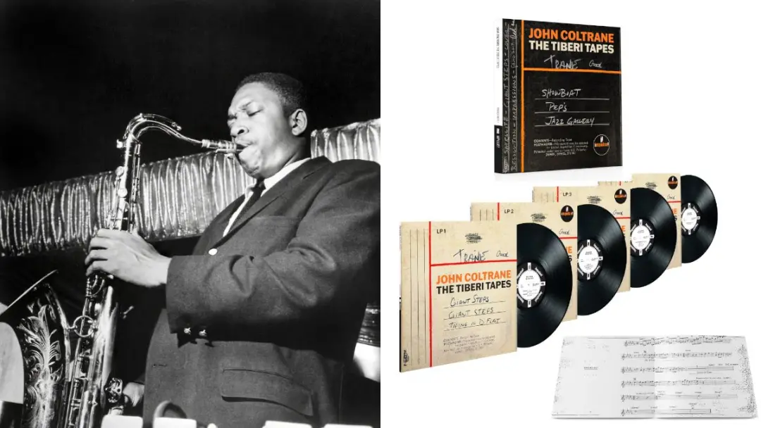John Coltrane, lenda do jazz, terá suas gravações inéditas Tiberi Tapes lançadas, mostrando um gostinho com Giant Steps…