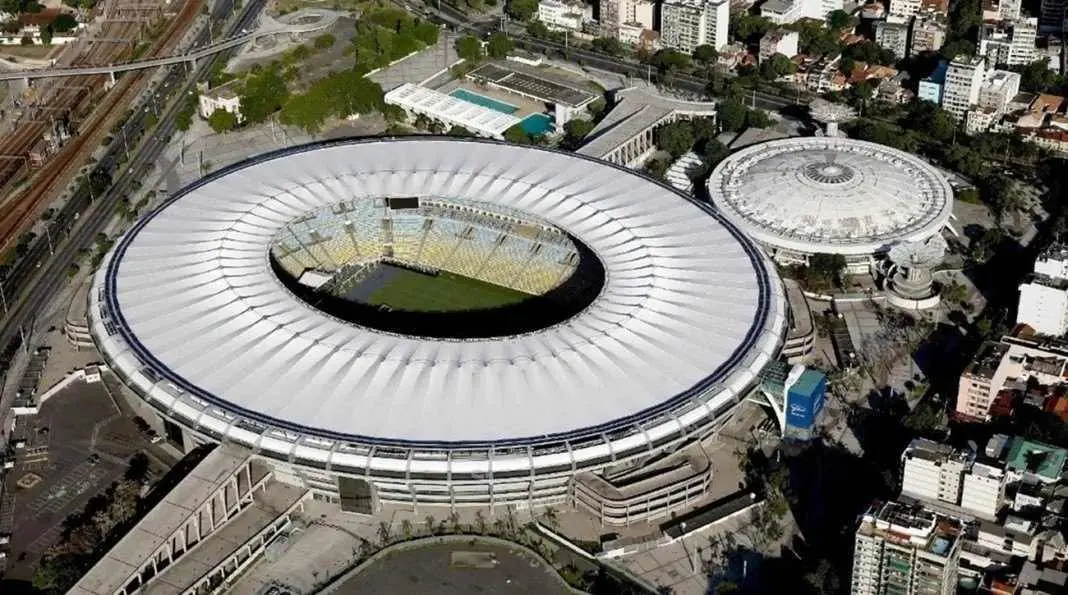 Maracanã, a administração do estádio está sendo questionada por procurador de Santa Catarina contra Flamengo, Fluminens…