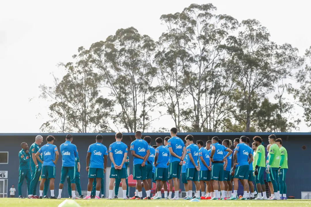 Brisbane palco de treino completo da Seleção Brasileira na janela FIFA nesta quarta-feira. A gente entende a necessidad…