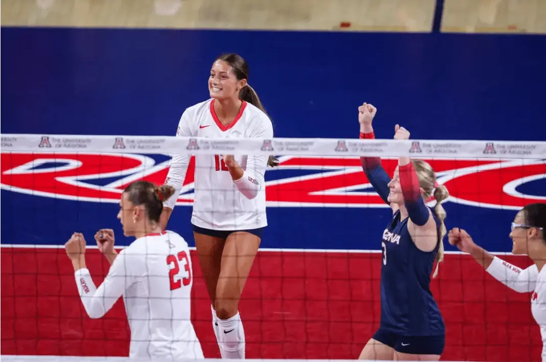 Carlie Cisneros liderou o Arizona com 15 kills no jogo contra UTEP, fazendo um double-double com 14 digs. É bom ver que…