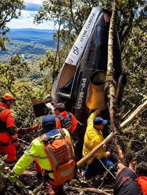 Olívio Beltrão, sócio do Rick, recusou voo de helicóptero em direção à região de Santa Bárbara, SC. Ele optou por ir de…