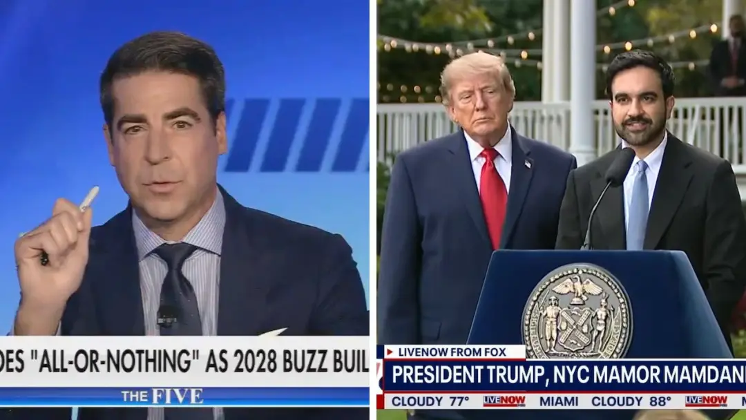 Jesse Watters questionou se a afeição de Donald Trump por Zohran Mamdani era de natureza sexual durante a coletiva de i…
