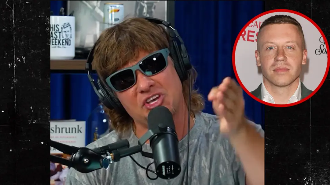 Theo Von falou sobre a guerra em Gaza, mencionando que Macklemore foi afastado do tour do Ed Sheeran por fazer algo par…